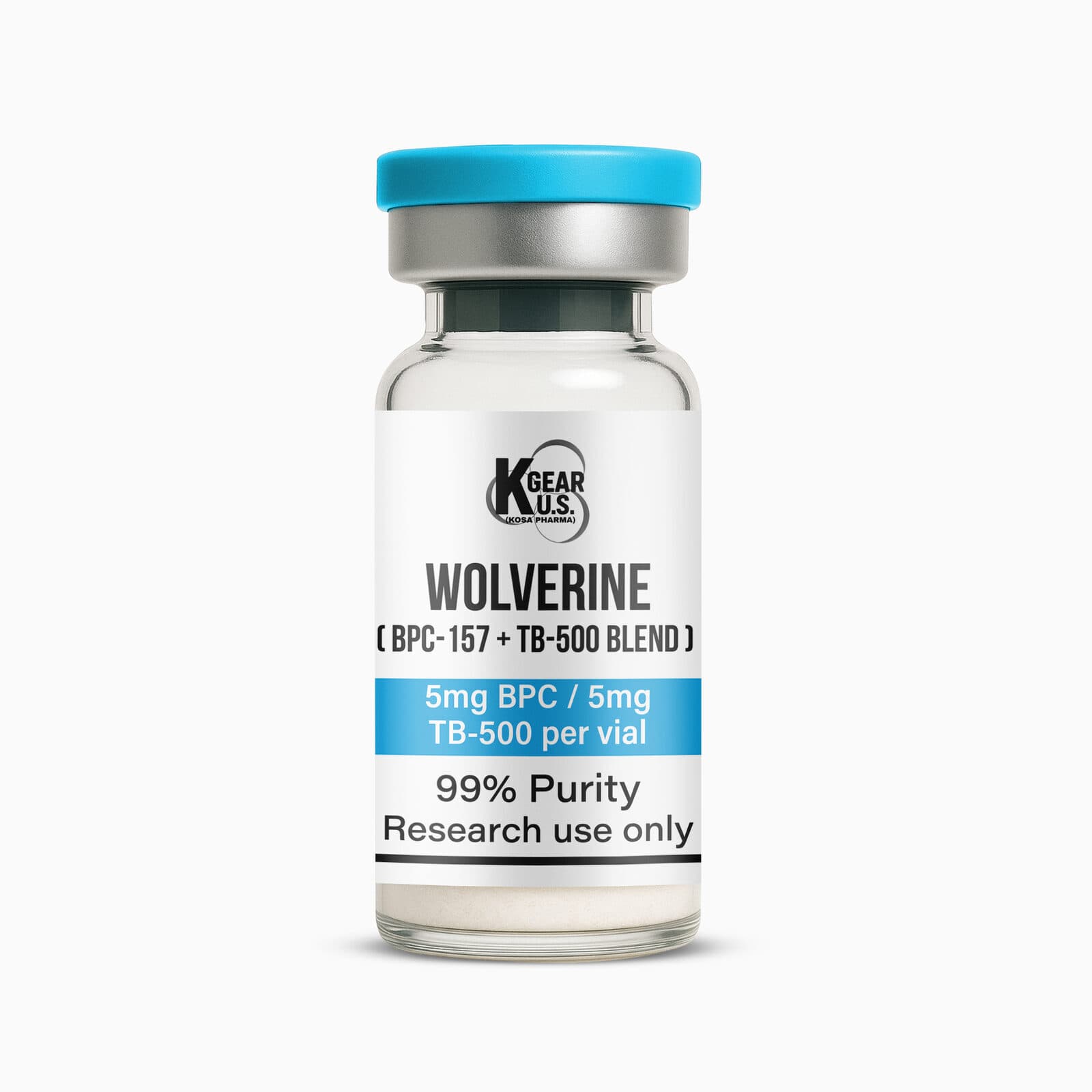 Wolverine BPC-157 5mg & TB-500 5mg