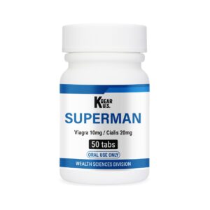 SUPERMAN (Viagra 10mg / Cialis 20mg) | 50 tabs