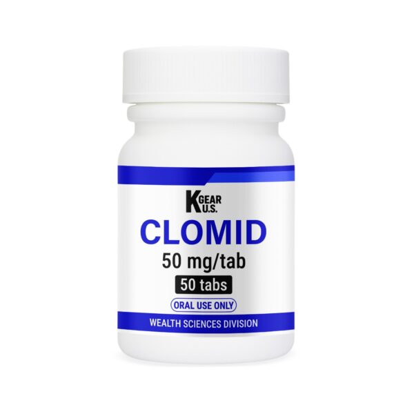 Clomid | 50 mg/tab, 50 tabs