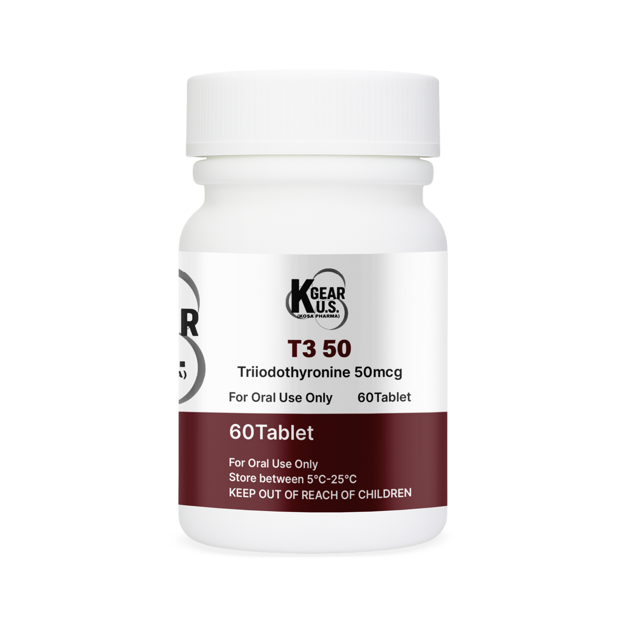 T3 | 50 mcg/tab, 50 tabs